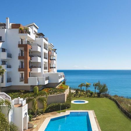 Impresionante Apartamento Vista Mar Frontal Torrox Exteriör bild