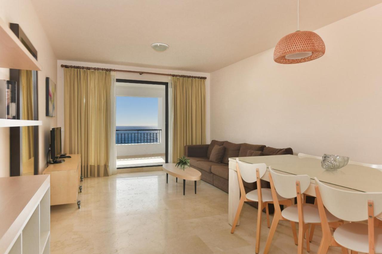 Impresionante Apartamento Vista Mar Frontal Torrox Exteriör bild