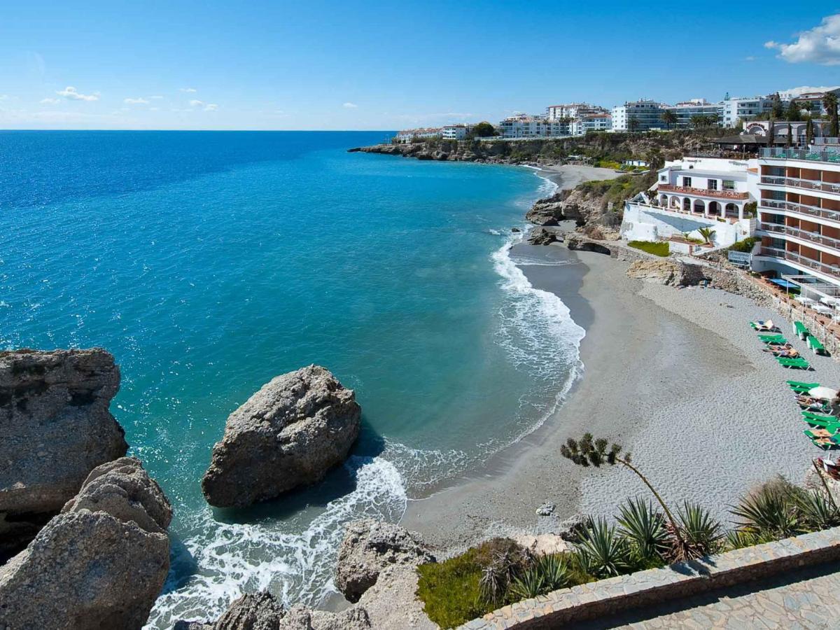 Impresionante Apartamento Vista Mar Frontal Torrox Exteriör bild